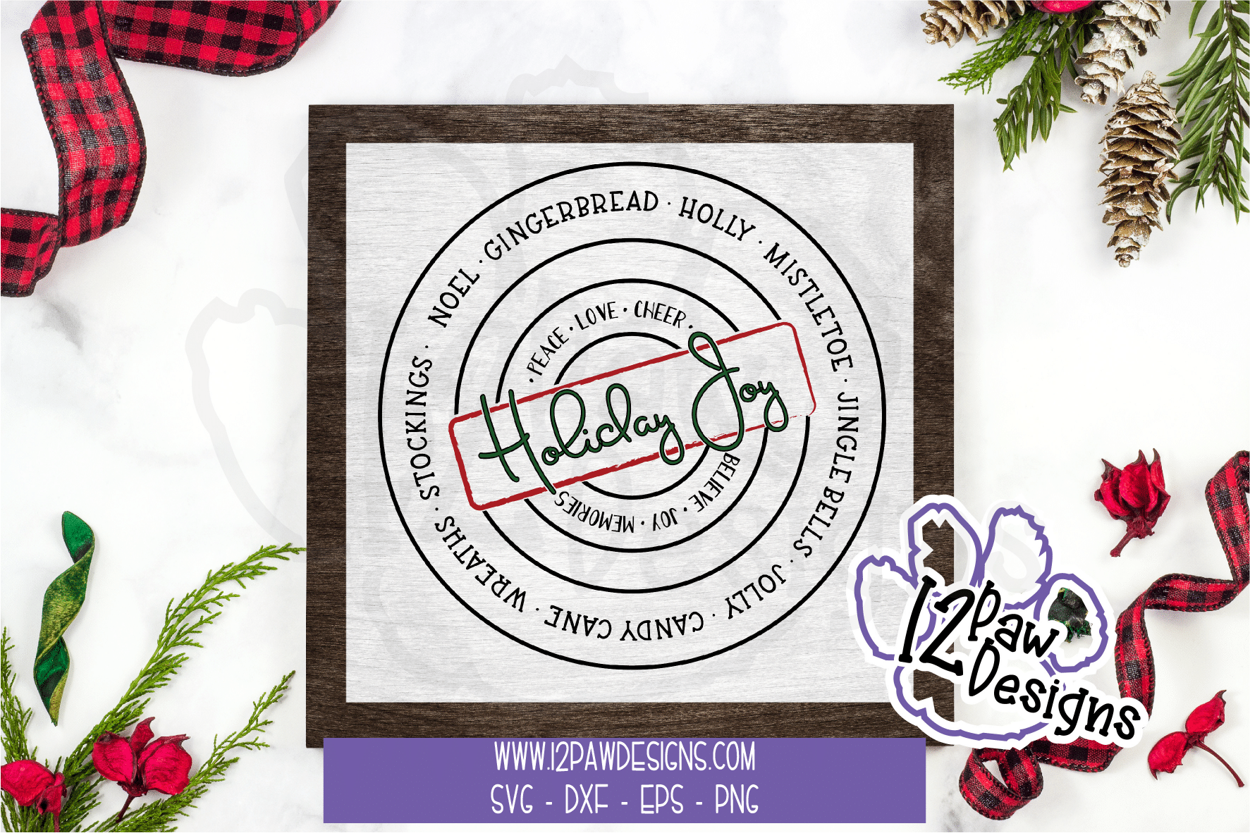 12PD Holiday Joy-mockup - 12 Paw Designs 12PD Holiday Joy