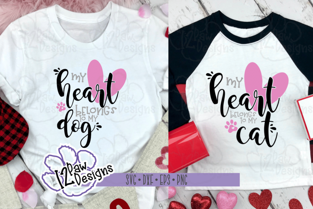 12PD My Heart belongs to my dog or cat-MockupBundle