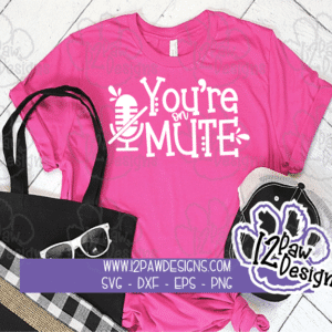 You're on mute