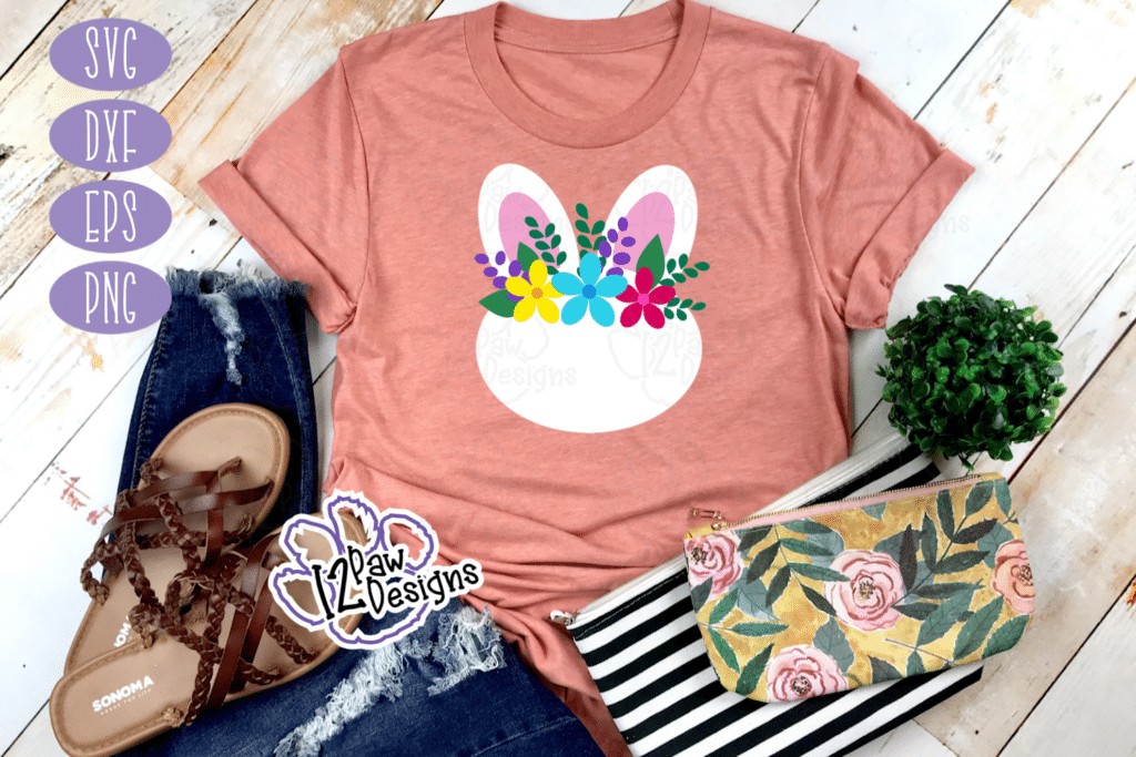 Bunny body Keychain Tray SVG- Bunny Tag Cut File - Cricut Silhouette - svg/dxf/png/eps - Digital Download