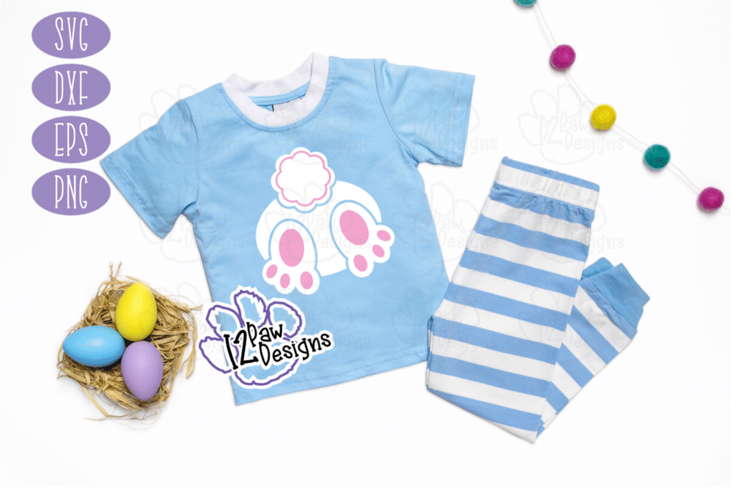Bunny body Keychain Tray SVG- Bunny Tag Cut File - Cricut Silhouette - svg/dxf/png/eps - Digital Download