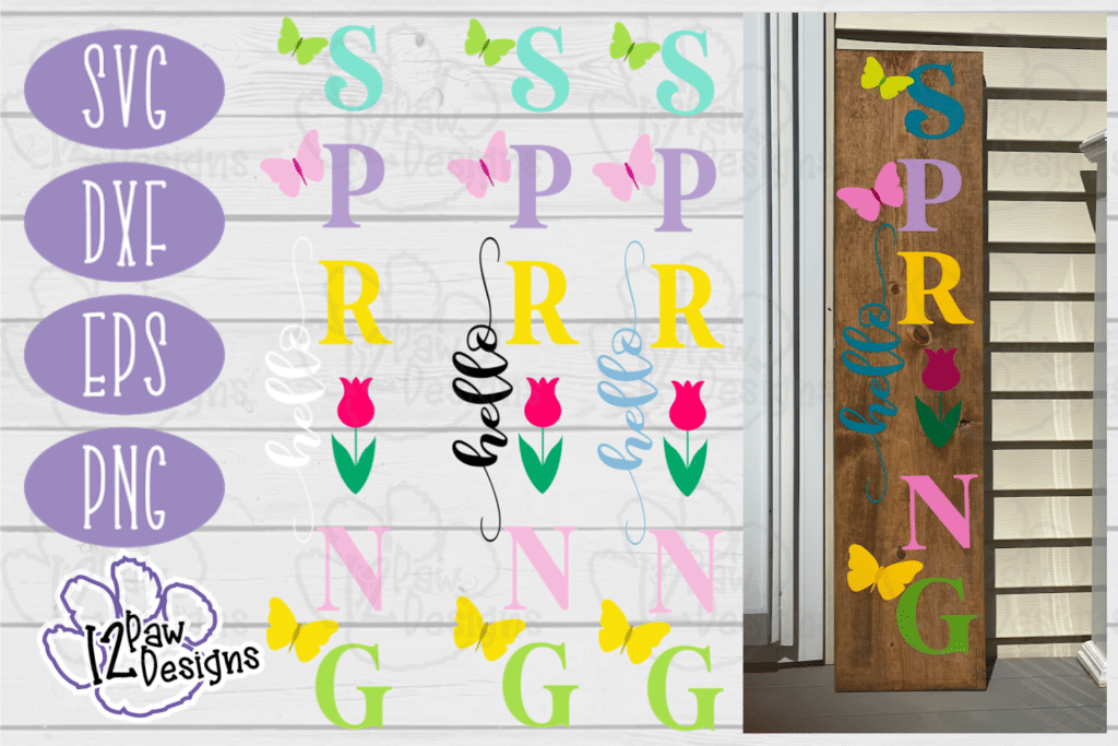 12PD Hello Spring Porch Blossom