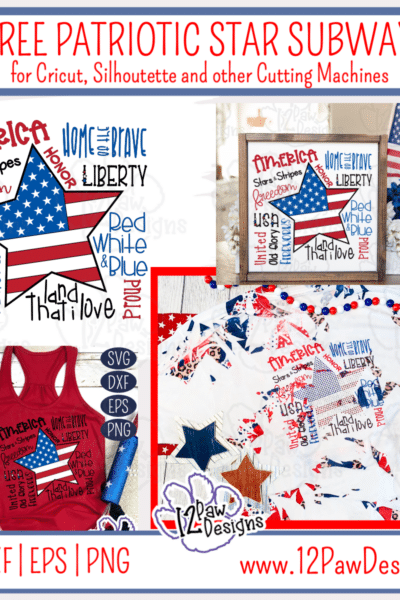 Patriotic Star, Red White And Blue, 4Th Of July, Cricut Silhouette, Svg/Dxf/Png/Eps/Sublimation/Rhinestones, Digital Download, Cut File