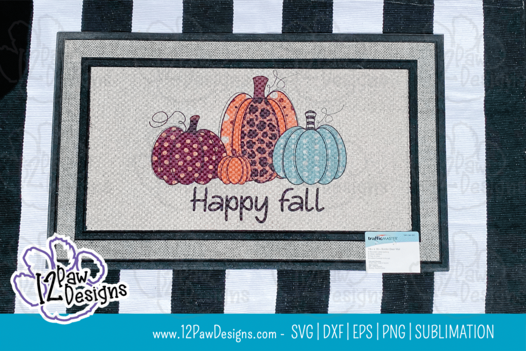 Happy Fall Pumpkins, Happy Fall, Fall Pumpkins, Cricut Silhouette Glowforge, Svg/Dxf/Png/Eps, Digital Download, Cut File