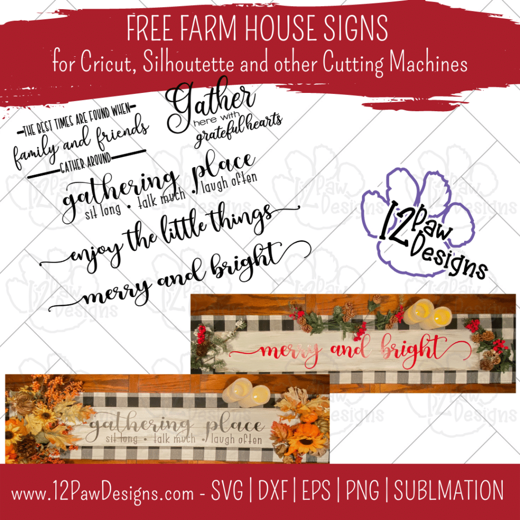 Farmhouse Signs, Farmhouse Christmas, Farmhouse, Cricut Silhouette, Svg/Dxf/Png/Eps, Digital Download, Cut File