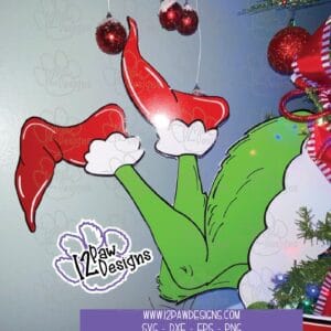 Grinch Christmas - Stuck in Tree
