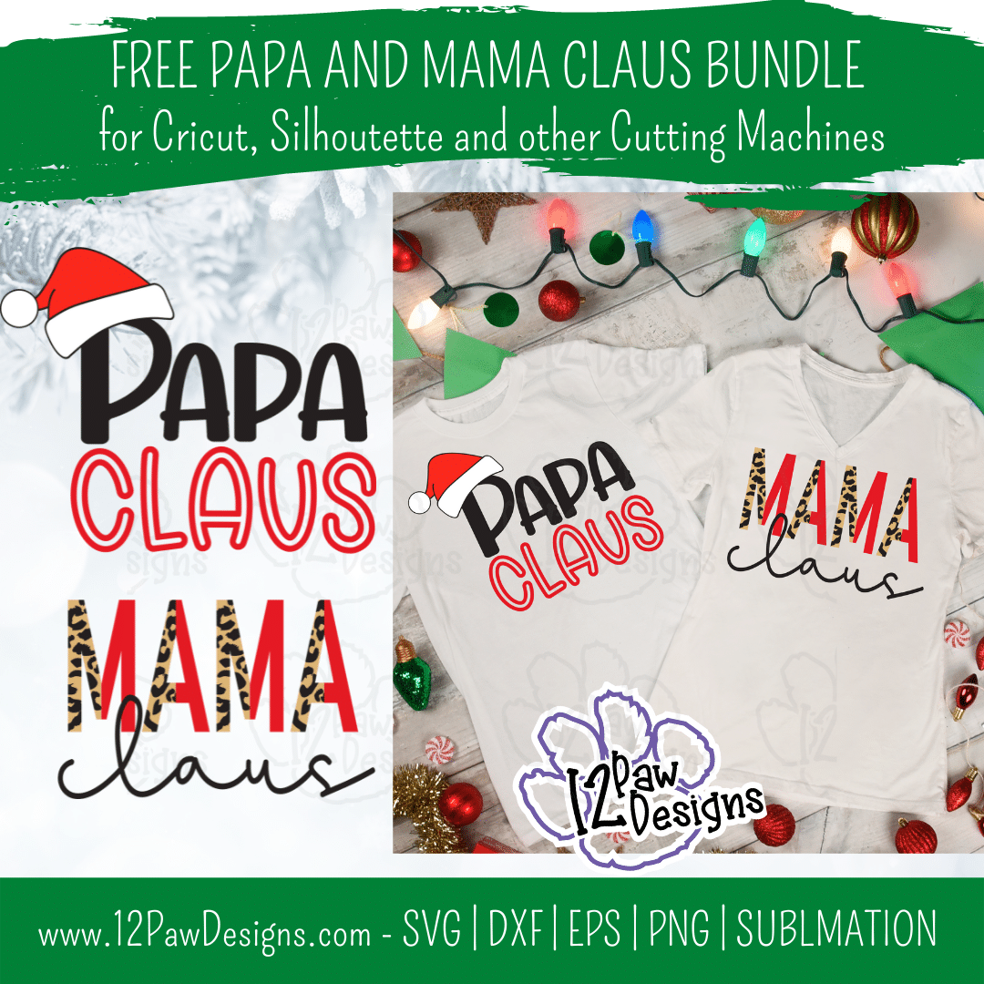 Ho Ho Ho it’s Mama Claus and Papa Claus