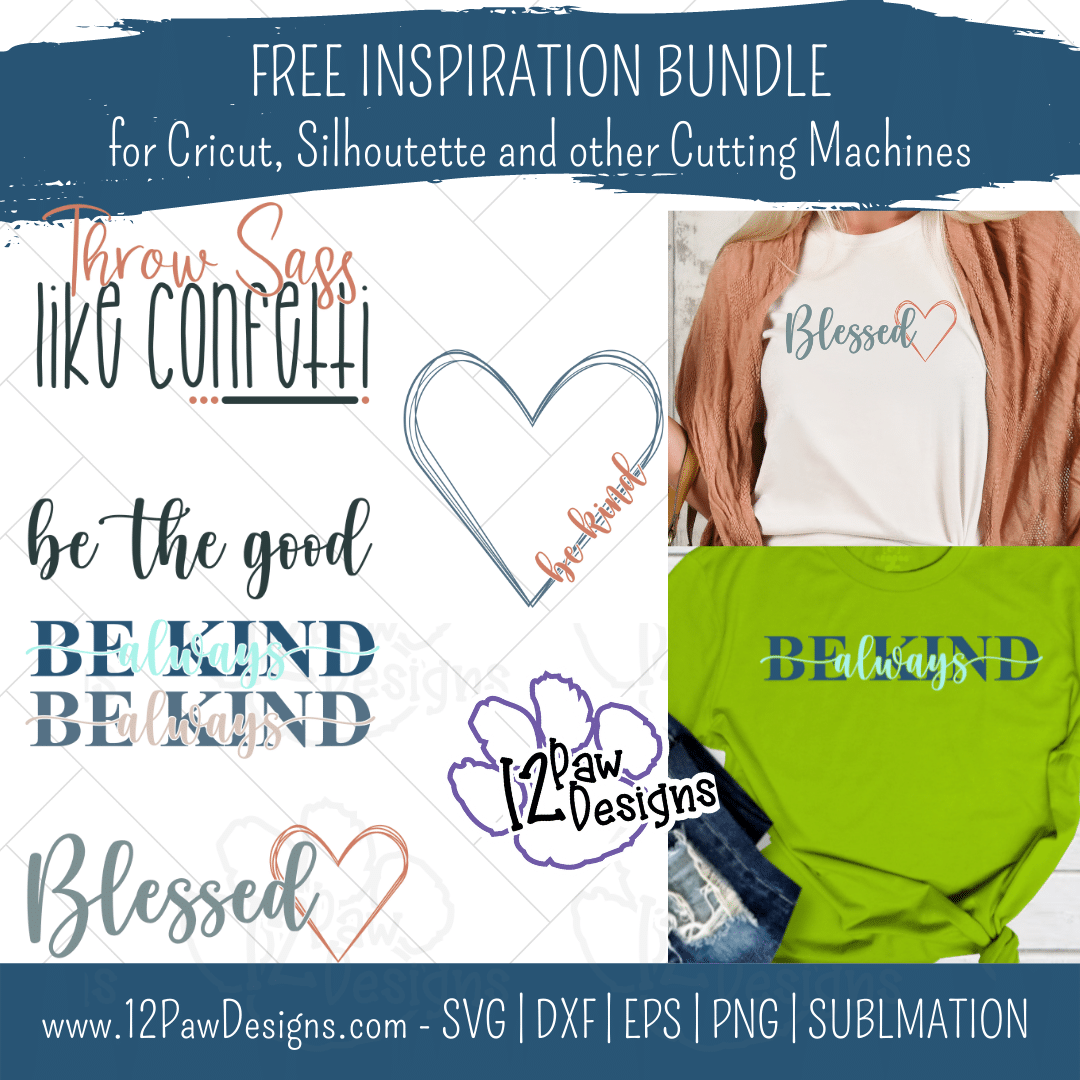 Throw Sass, be the good with the Inspiration Bundle