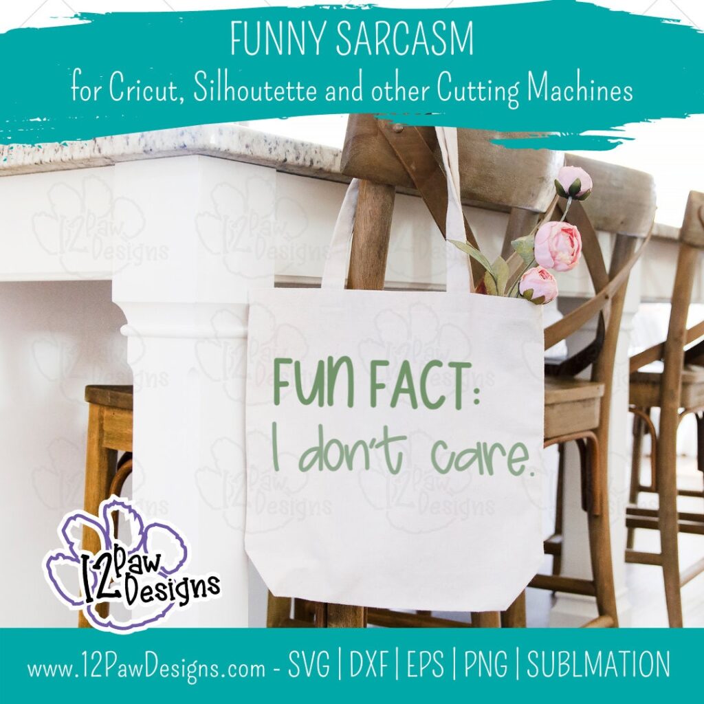 Funny Sarcasm, Funny Sarcastic Quotes, Fun Fact I Don'T Care, Everyone Was Thinking It I Just Said It , Funny Svg, Cricut, Silhouette, Sublimation, Svg, Png, Digital Download, Cut File