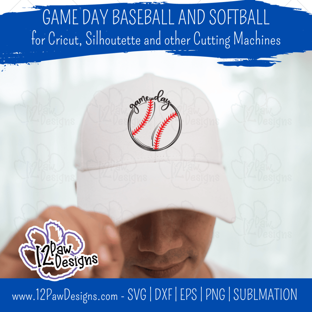 Game Day Baseball, Baseball, Softball, Game Day, Cricut, Silhouette, Sublimation, Svg, Png, Digital Download, Cut File