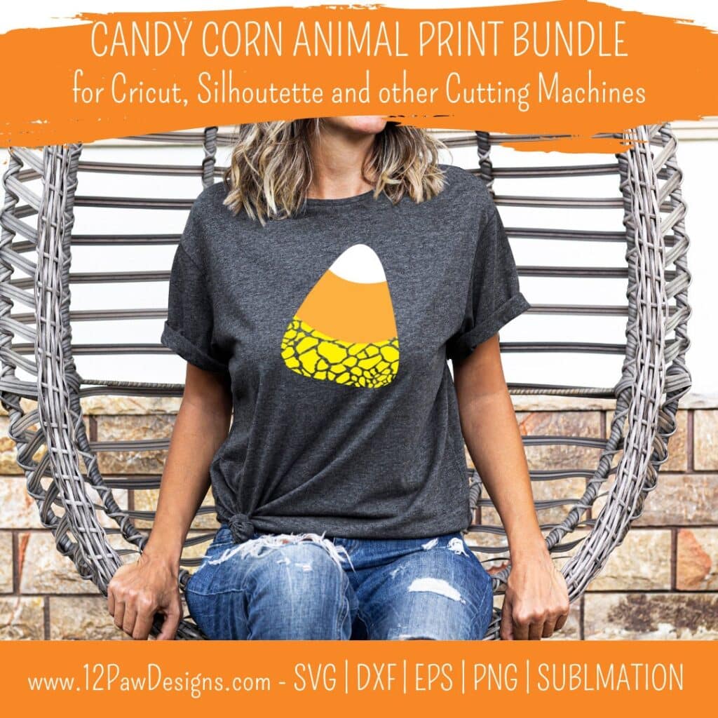 Candy Corn Animal Print Bundle, Candy Corn Bundle, Candy Corn Leopard Print, Zebra, Cricut Silhouette, Svg/Dxf/Png/Eps, Digital Download, Cut File