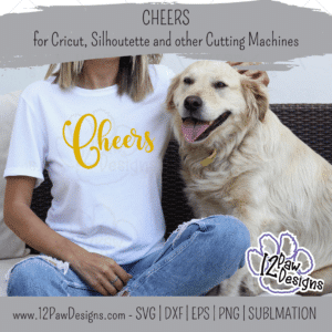 Cheers, Happy New Year, Drinking, Celebrate, Cricut, Silhouette, Svg/Png/Dxf/Eps/Sublimation, Digital Download, Cut File
