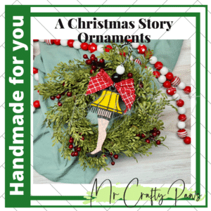 12PD A Christmas Story Ornaments-Handmade