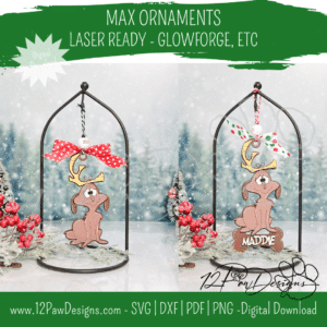 12PD Max Ornaments-Laser