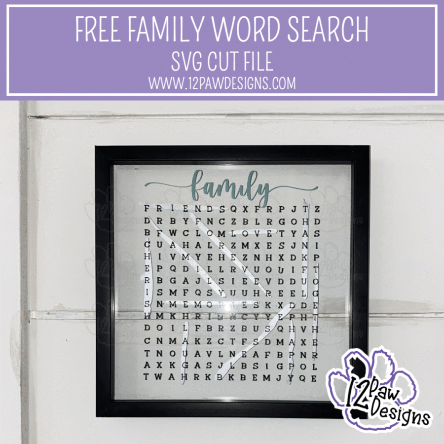 Family Word Search
